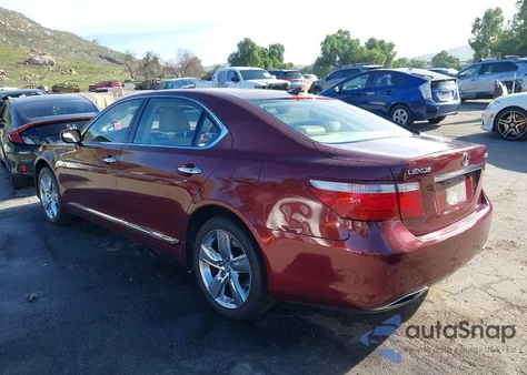 2008 Lexus Ls 460 L from USA, damaged, VIN JTHGL46F285026203